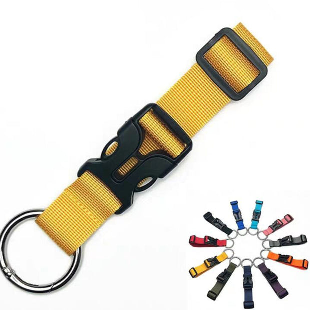 External Luggage Strap With Multifunctional Elastic Buckle