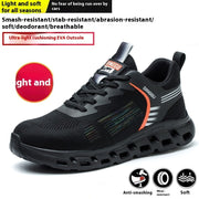 Safety Shoes Anti-smashing EVA Foam Rubber And Plastic Sole Breathable Lightweight