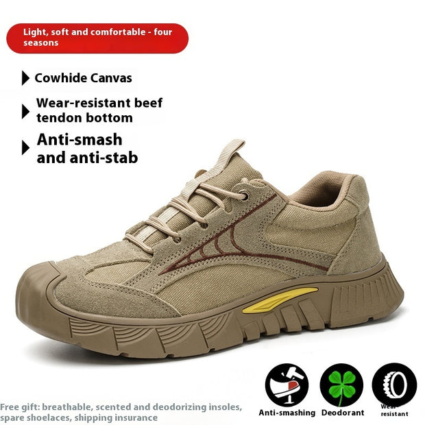 Labor Protection Shoes Are Lightweight And Breathable For Summer Work