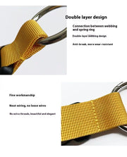 External Luggage Strap With Multifunctional Elastic Buckle