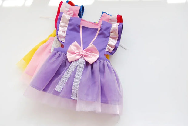 Waterproof Dress Children Apron pinafore Feeding Smock Kids Eating Breastplate Baby Clothing Toddler Draw Antifouling Sleeveless