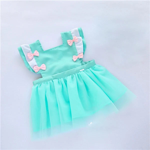 Waterproof Dress Children Apron pinafore Feeding Smock Kids Eating Breastplate Baby Clothing Toddler Draw Antifouling Sleeveless