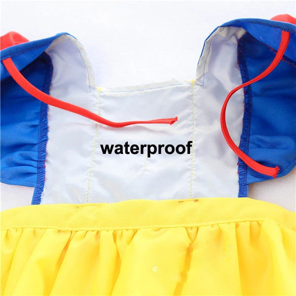 Waterproof Dress Children Apron pinafore Feeding Smock Kids Eating Breastplate Baby Clothing Toddler Draw Antifouling Sleeveless