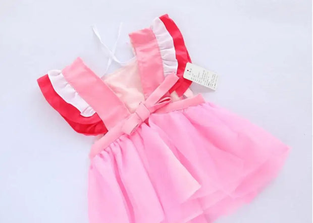 Waterproof Dress Children Apron pinafore Feeding Smock Kids Eating Breastplate Baby Clothing Toddler Draw Antifouling Sleeveless