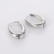 Trendy Geometric Metal Earrings for Womens Europe and America