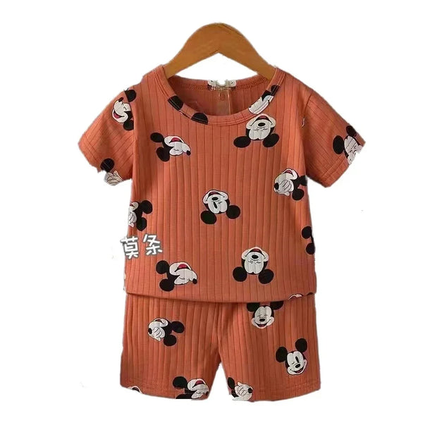 1 2 3 year Baby Clothing Girls Boys Cotton Suit for Children Two Clothes Sets for Babies Newborn Baby Clothes