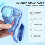 Silicone Wave Stitch Soft Cover Case For iPhone 15 14 13 12 11 Pro Plus mini Max Xs XR 6 7 8 SE