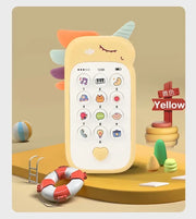 Baby Simulation Phone Toy with Teether Infant Early Education Learning Machine Music Sound Telephone Sleeping Toys for Kids Gift