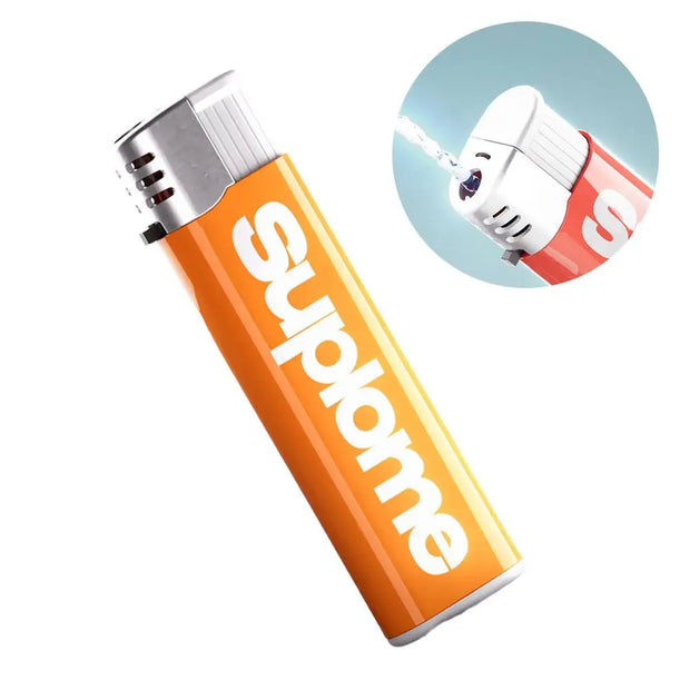 New Kids Toy Lighter Water Gun Press To Spray Water Or Funny Prank Toys Trick Treat Favors Gadgets Party U8w0