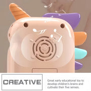 Baby Simulation Phone Toy with Teether Infant Early Education Learning Machine Music Sound Telephone Sleeping Toys for Kids Gift