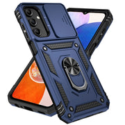 For Samsung Galaxy A15 a15 Case Slide Camera Shockproof Armor Phone Case For Samsung A15 A 15 15A Magnetic Ring Stand Back Cover