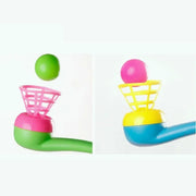 1pcs Montessori Blow Pipe &amp Balls Toy Child Board Game Party Bag Fillers Wedding Kids Educational Toys for Kids Children