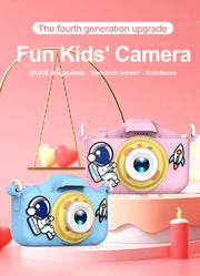 New Cartoon Kids Selfie Camera HD Kids Digital Video Cameras Toys with 32GB SD Card for Children Christmas Birthday Gifts