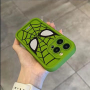 Marvel Spider Man Black Super Cool Spider Web Phone Case For iPhone 15 14 13 12 11 Pro Max XR XS 78Plus MINI Y2K Soft Back Cover