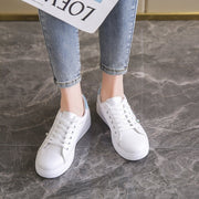 Women's Flat Low-top Sneakers Bow