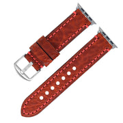 Casual Simple Top Layer Cow Leather Watch Strap