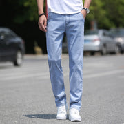 Men's Jeans Thin Loose Straight Casual Long Pants