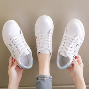 Women's Flat Low-top Sneakers Bow