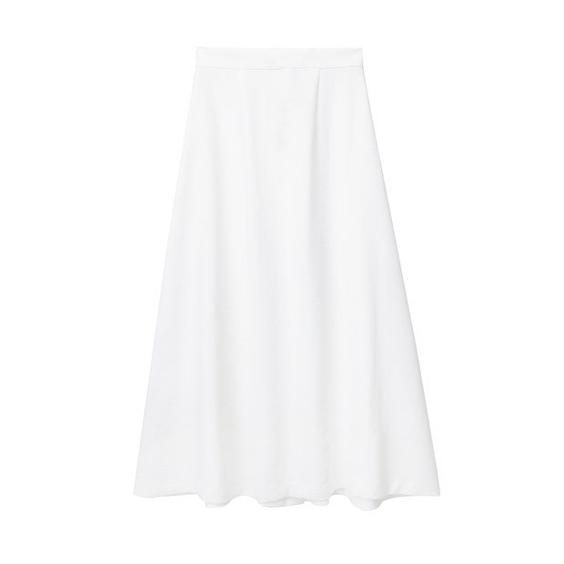 Commuter Golden Fastener Decoration Skirt